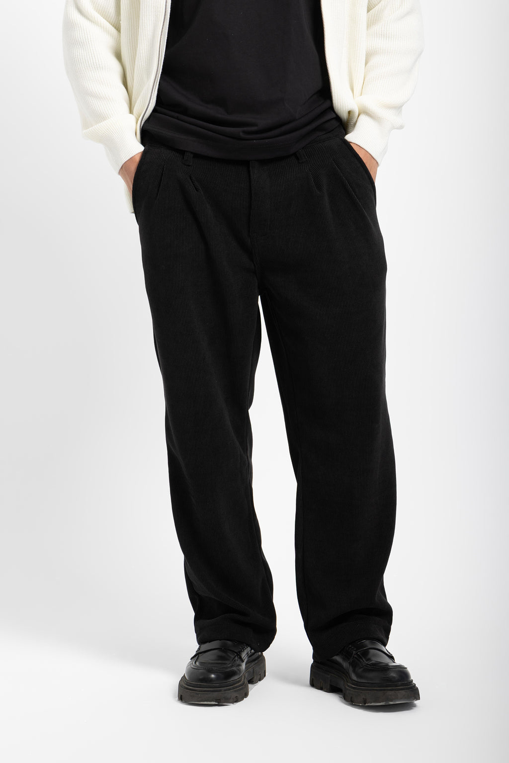 Untchd Black Corduroy Trousers