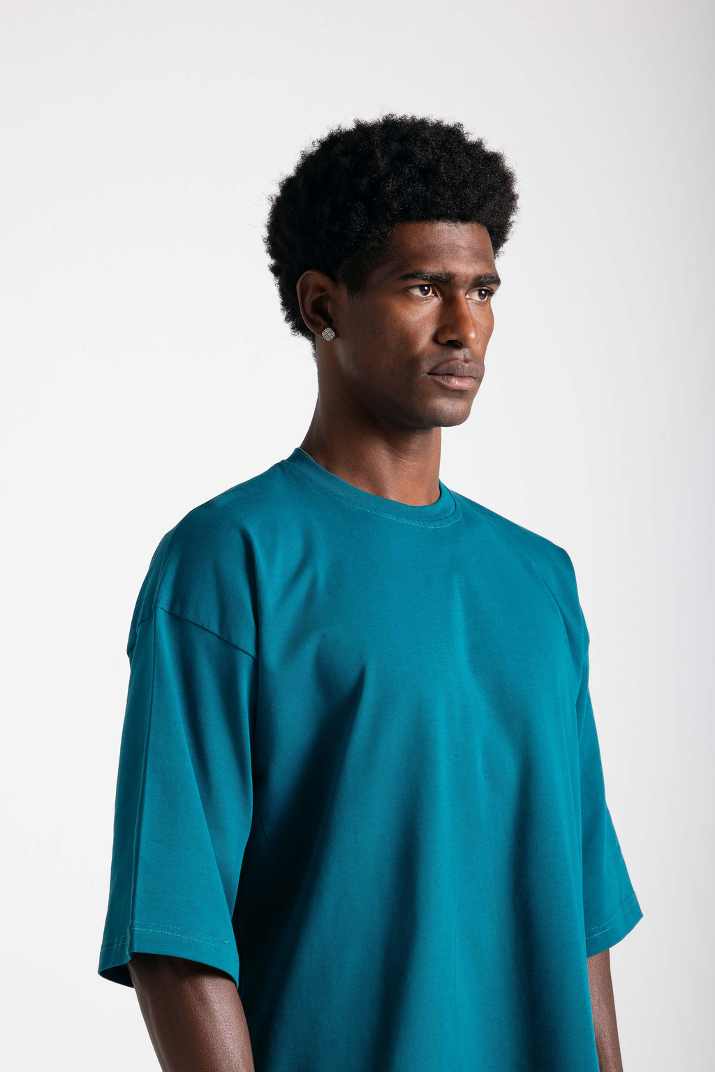 Oversized untchd Tee - Teal