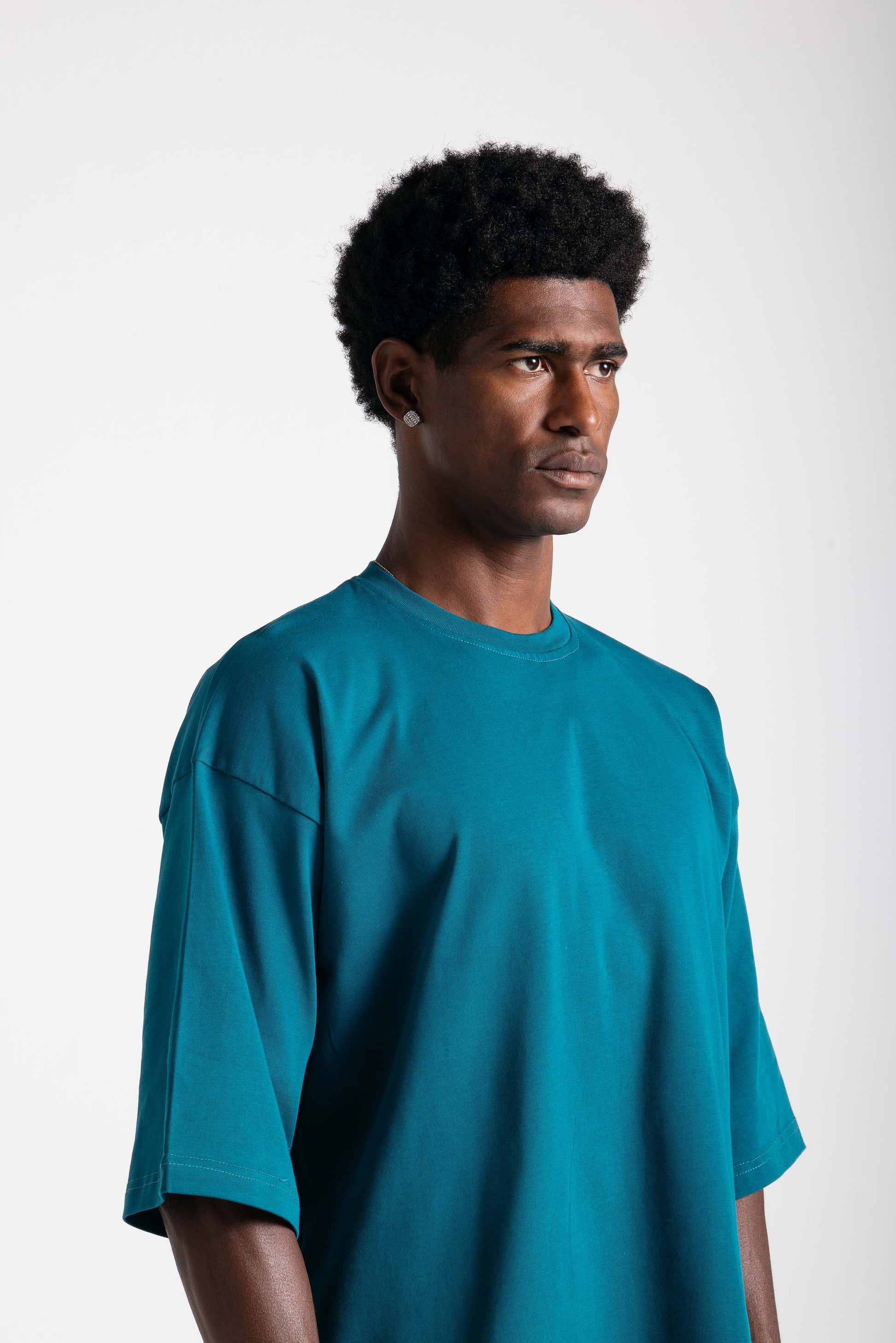 Oversized untchd Tee - Teal