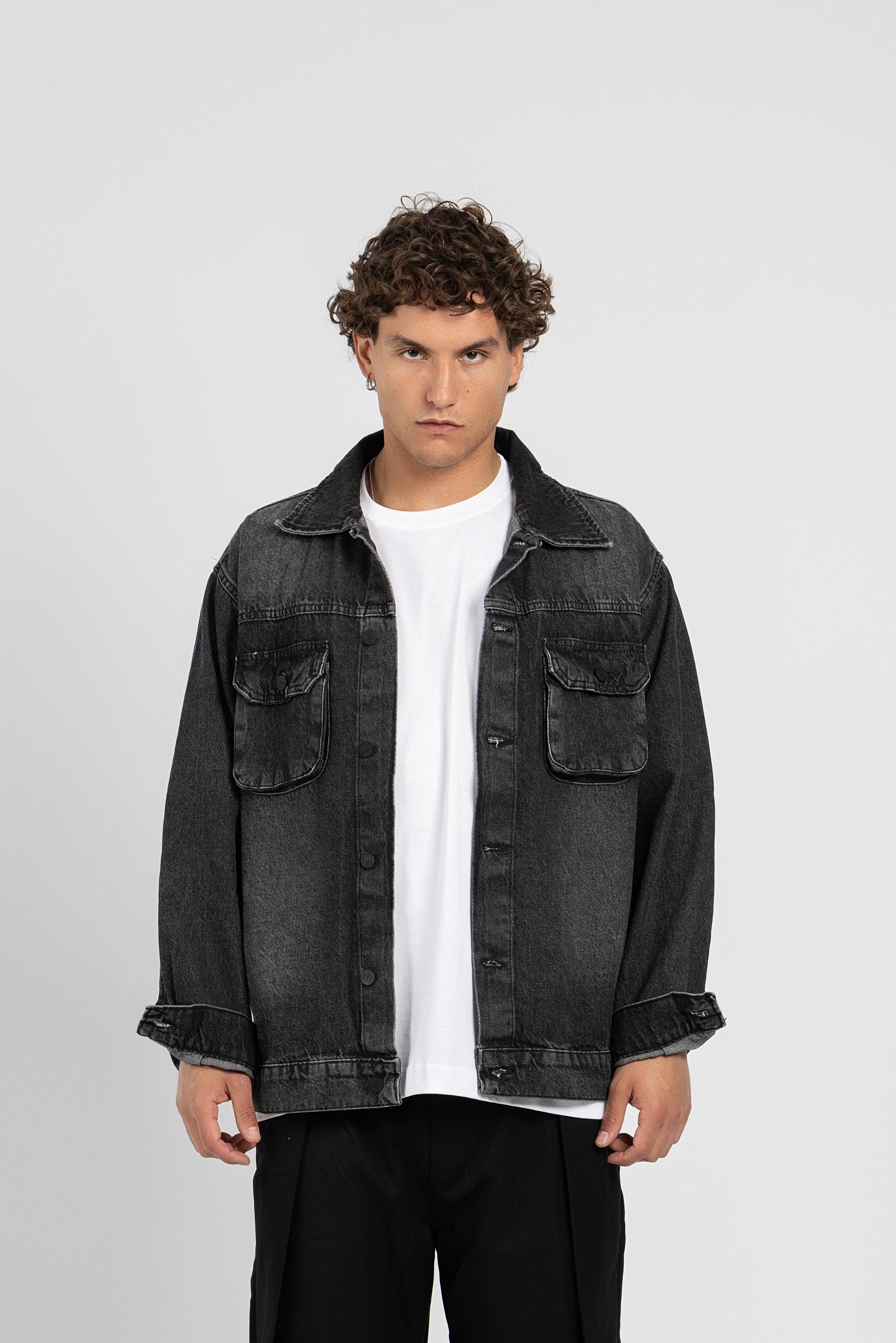 Untchd Black Denim Jacket