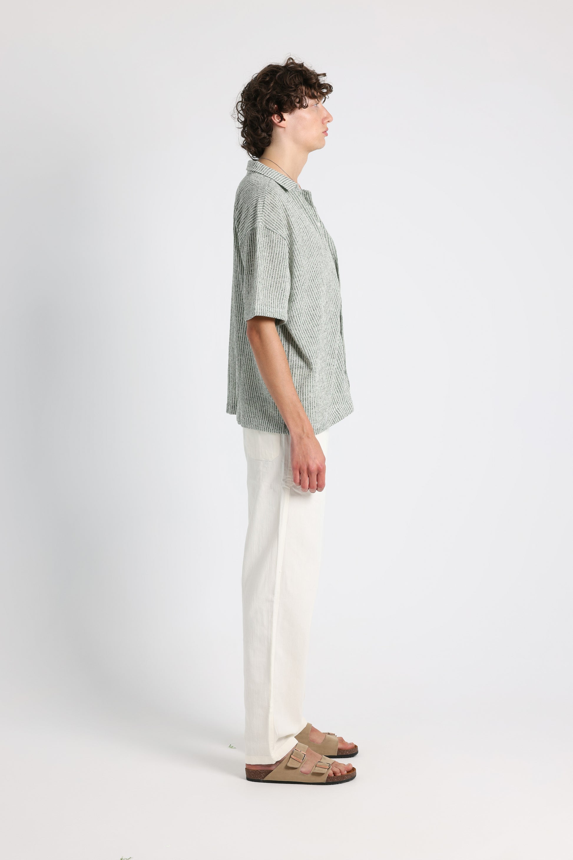 UNTCHD Mint Stripped shirt