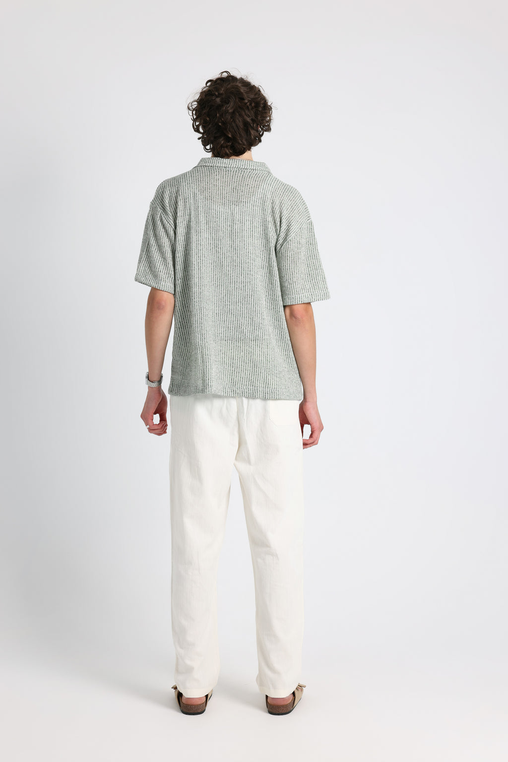 UNTCHD Mint Stripped shirt