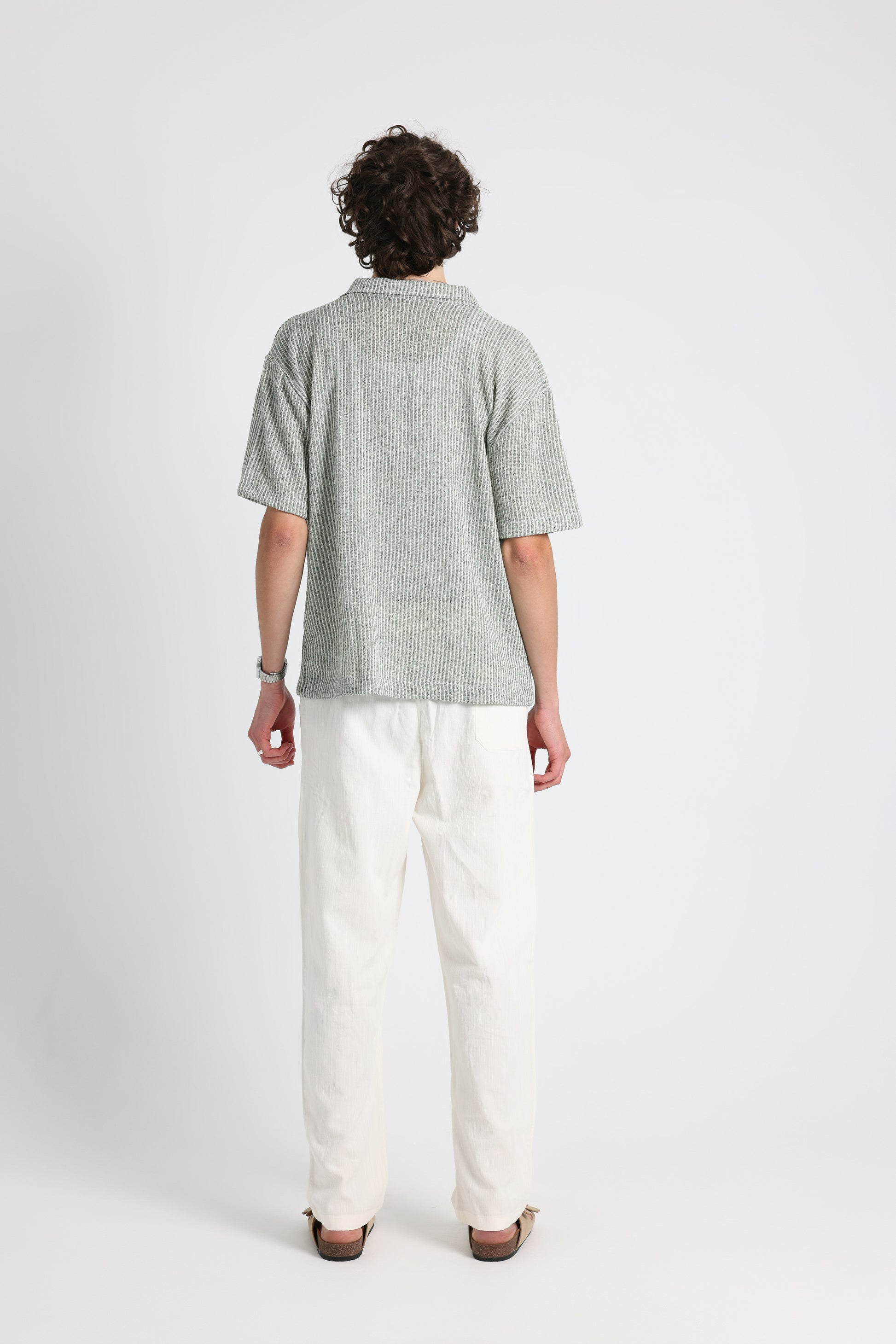 UNTCHD Mint Stripped shirt