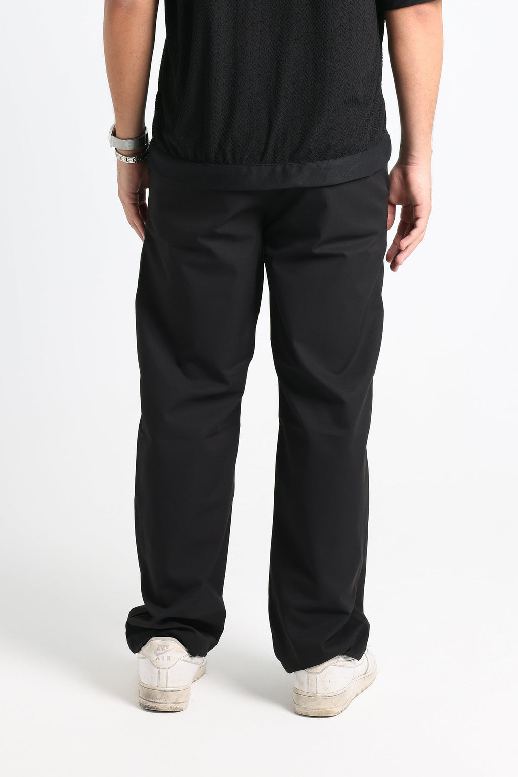 UNTCHD Black Tailored trousers