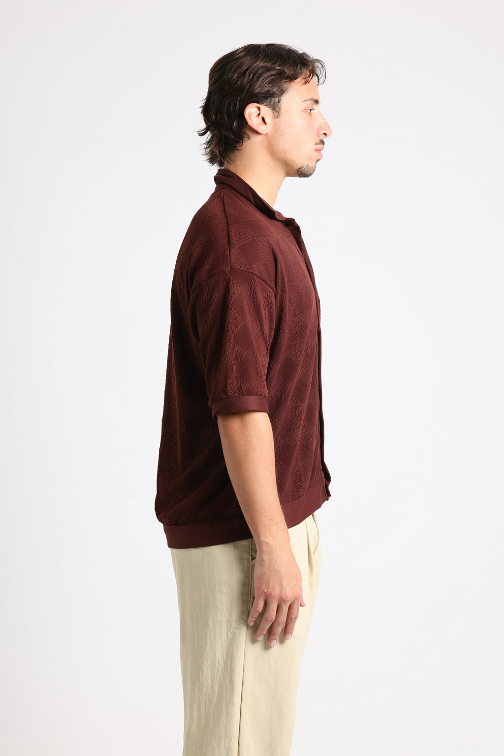UNTCHD Burgandy cardigan