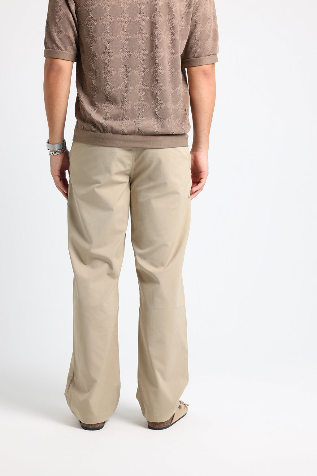 UNTCHD Beige Tailored trousers