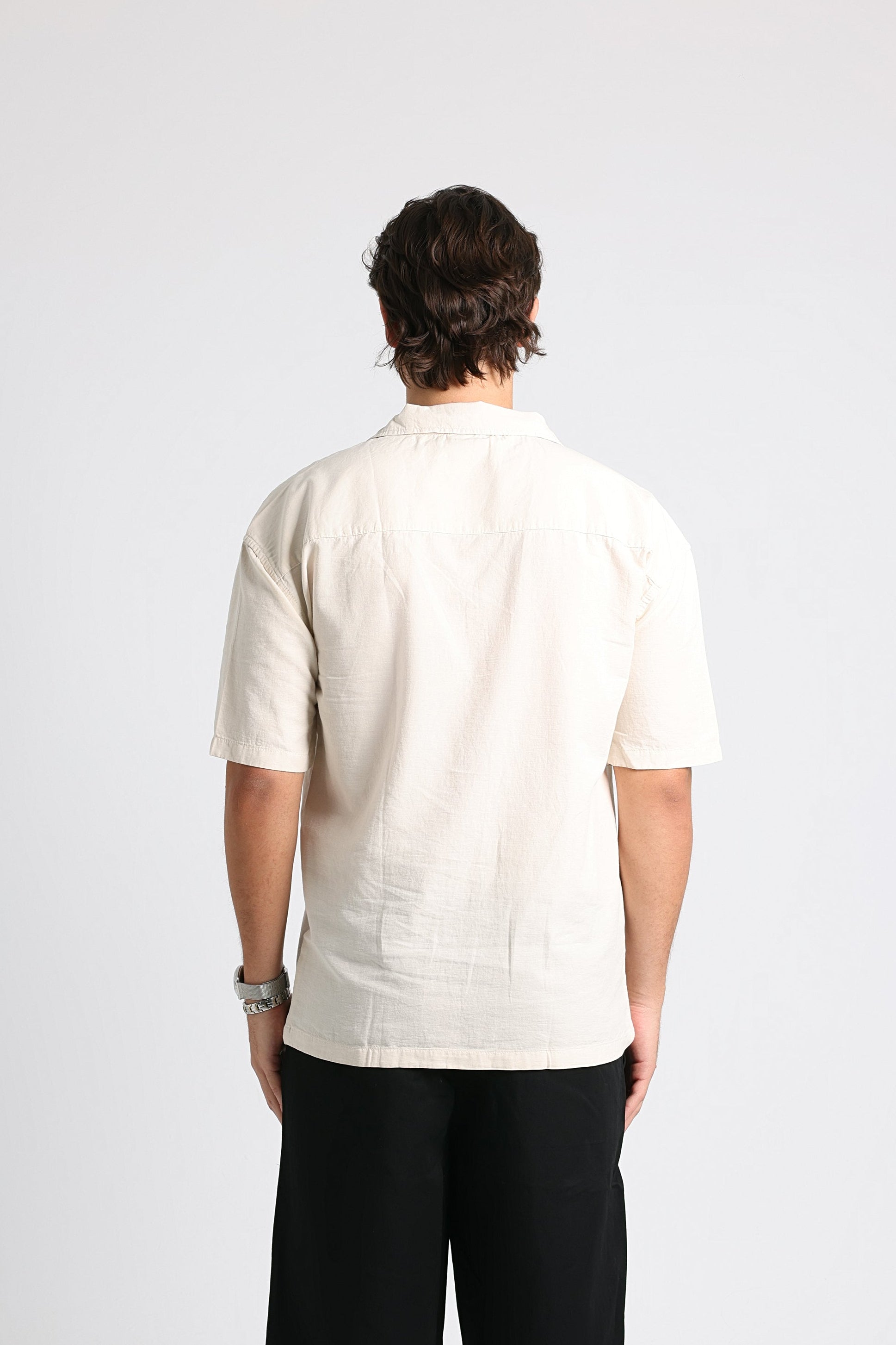 UNTCHD OFF-White Linen shirt