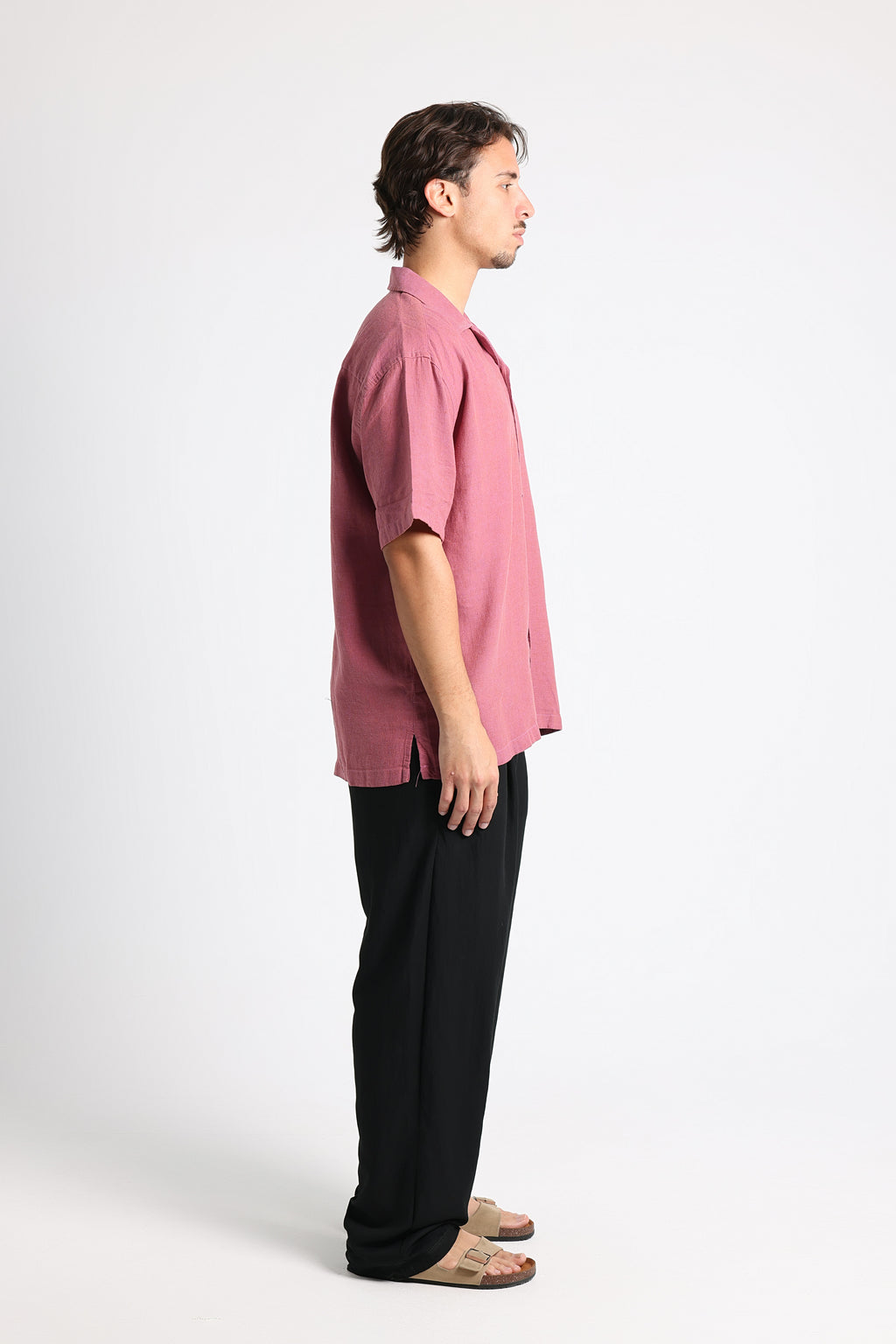 UNTCHD Dusty Rose Linen shirt