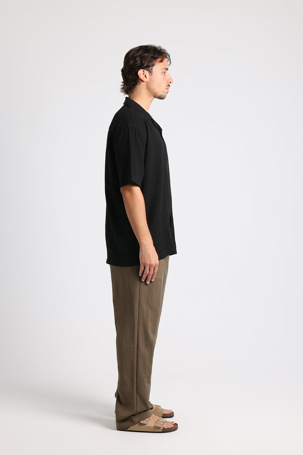 UNTCHD Black Linen shirt