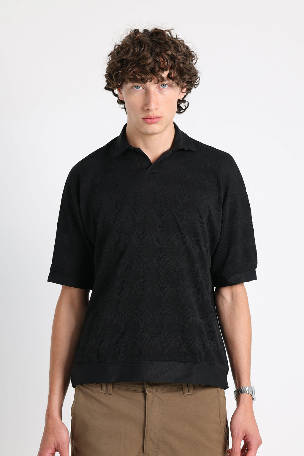 UNTCHD Black Polo t-shirt