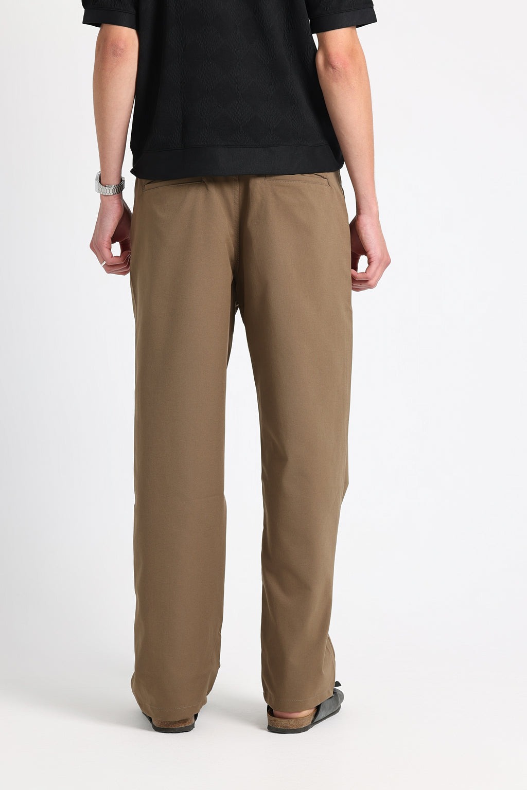 UNTCHD Brown Tailored trousers
