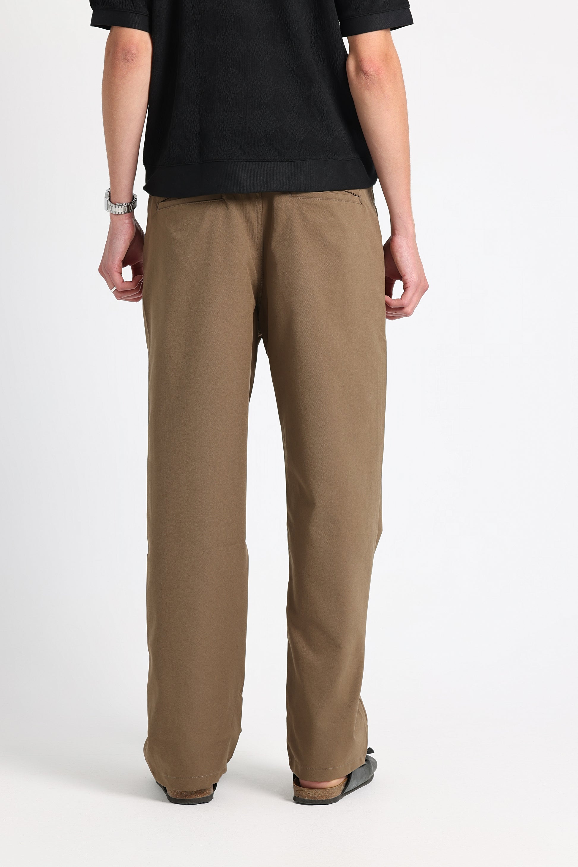 UNTCHD Brown Tailored trousers