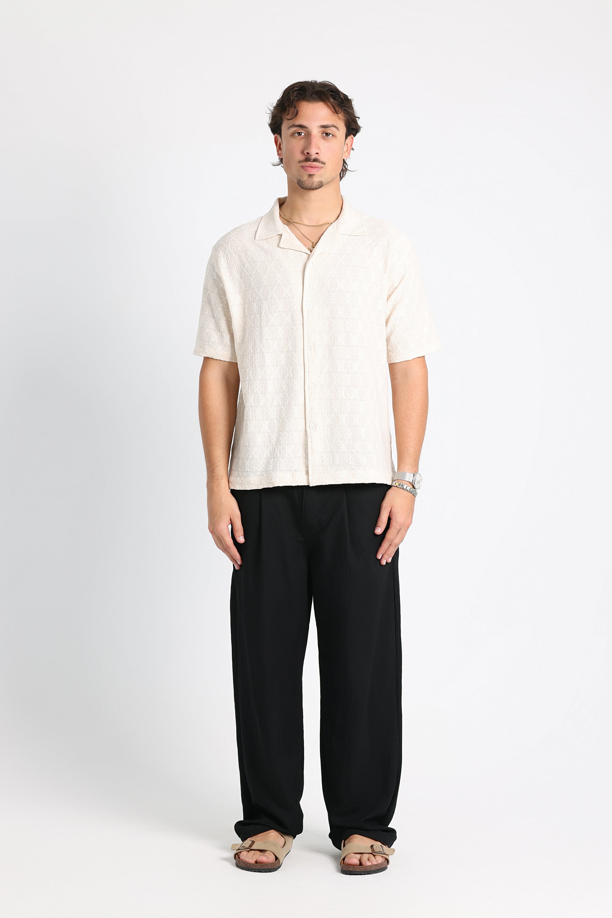 UNTCHD OFF-White Jacquard shirt