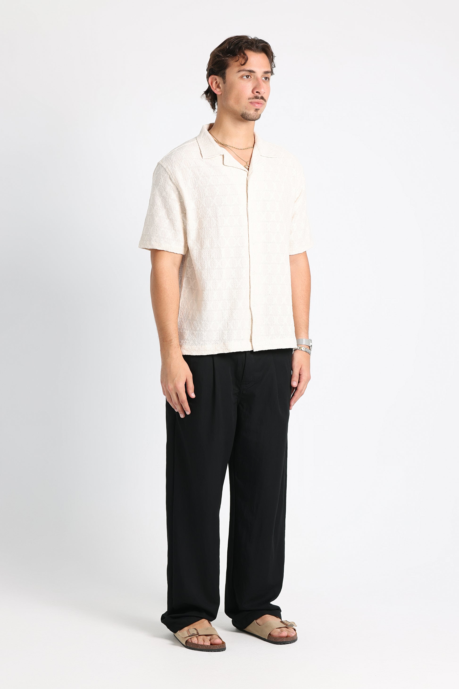 UNTCHD OFF-White Jacquard shirt