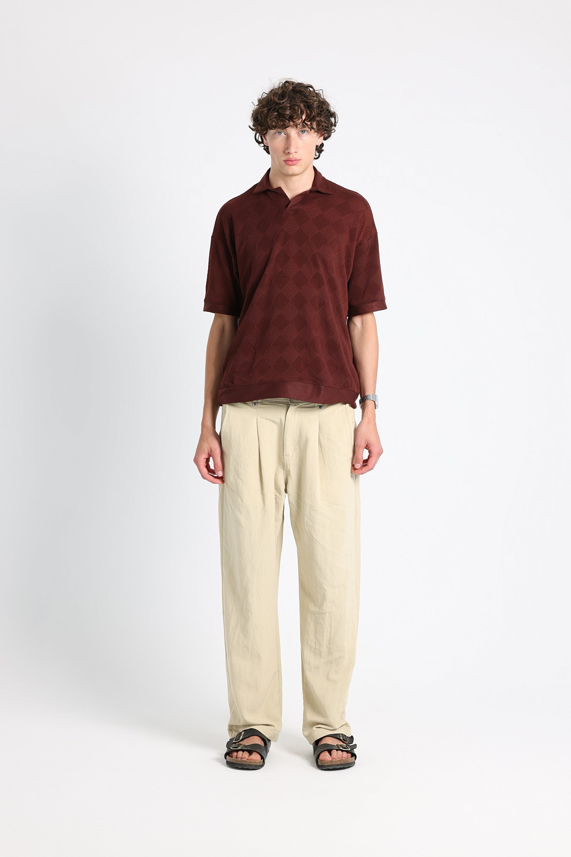 UNTCHD Burgandy Polo t-shirt