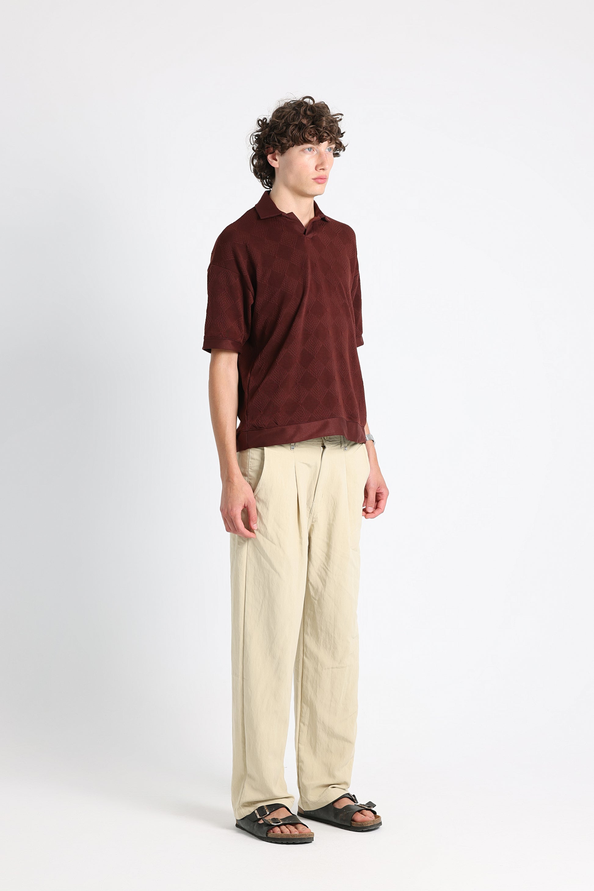 UNTCHD Burgandy Polo t-shirt