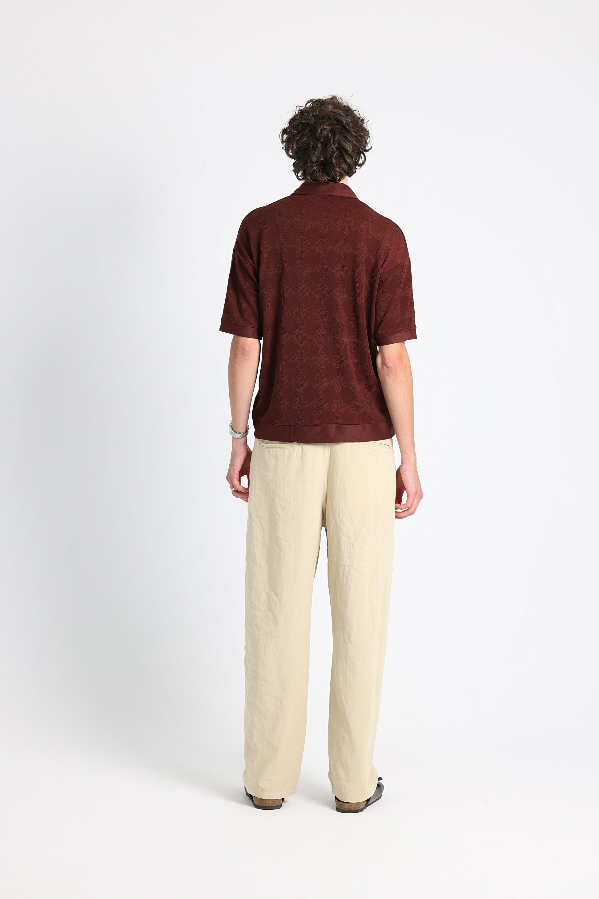 UNTCHD Burgandy Polo t-shirt