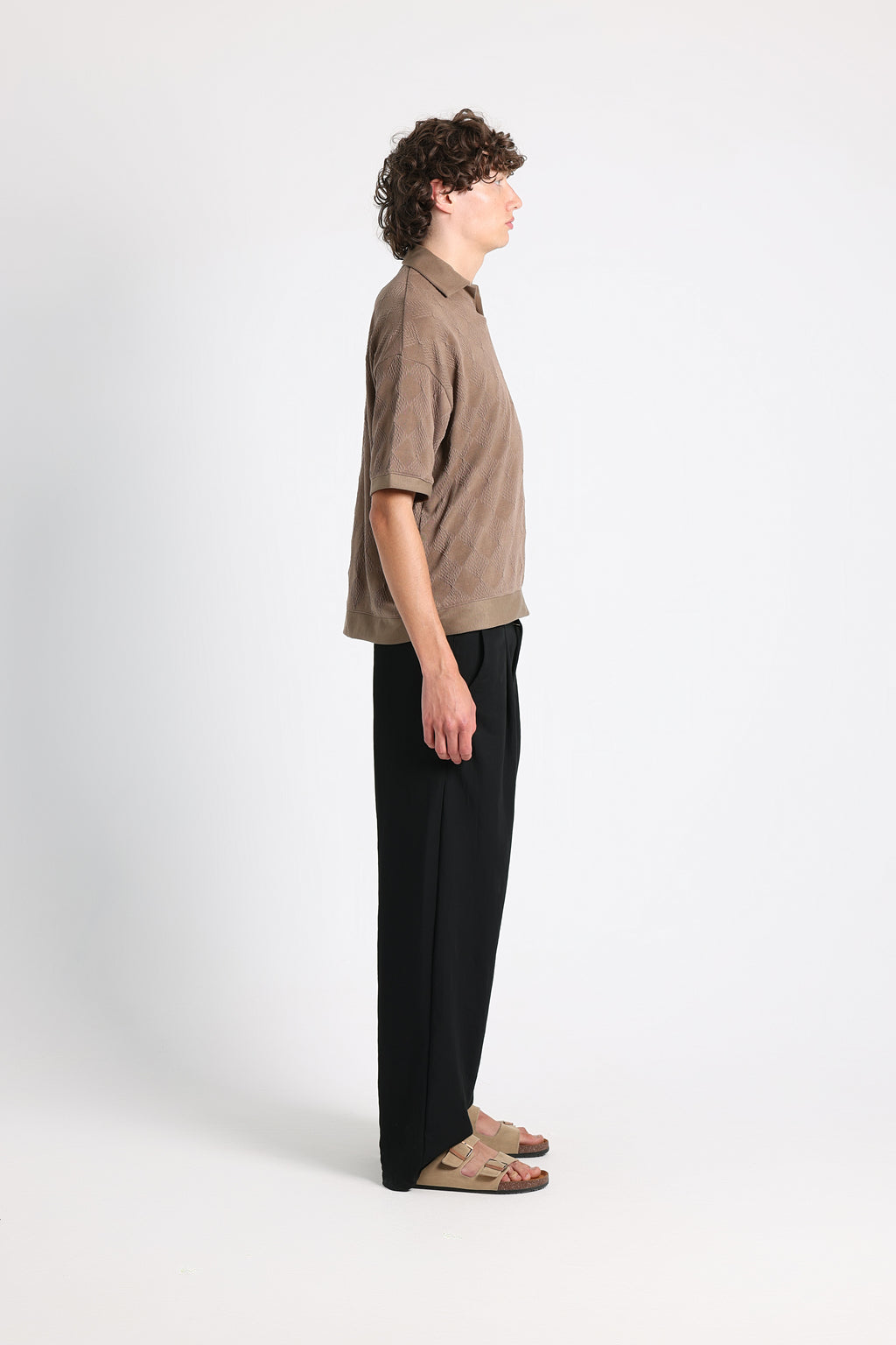 UNTCHD Beige Polo t-shirt