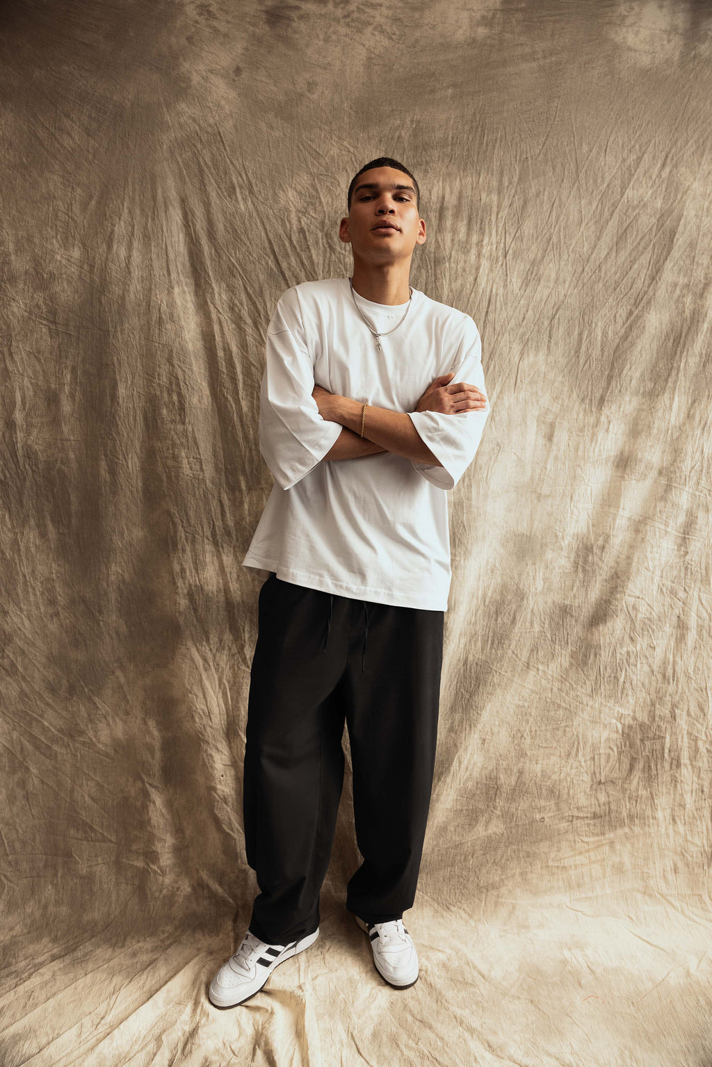 Oversized untchd Tee - White